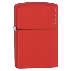 Bật lửa Zippo Red Matte with Logo