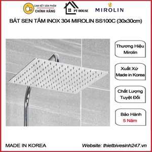 Bát Sen hàn Quốc Mirolin  SS100C