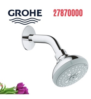 Bát sen nóng lạnh gắn trần Grohe 27870000