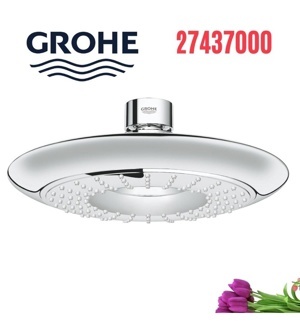 Bát sen nóng lạnh gắn trần Grohe 27437000