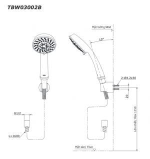 Bát sen Toto TBW03002B