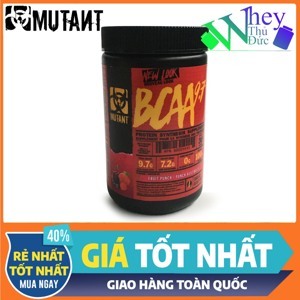 BCAA Mutant 30 Lần 348g