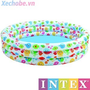 Bể bơi phao hoa 3 tầng Intex 56440 (56440NP) - hình cá