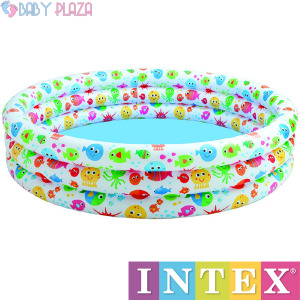 Bể bơi phao hoa 3 tầng Intex 56440 (56440NP) - hình cá