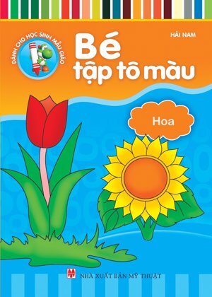 Bé Tập Tô Màu - Hoa