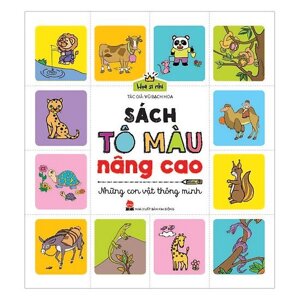 Bé tập tô màu - Những con vật thông minh