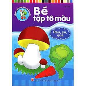 Bé Tập Tô Màu - Rau, Củ, Quả