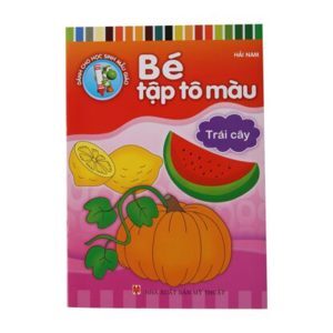 Bé Tập Tô Màu - Trái Cây