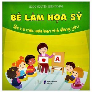 Bé tô màu - Bạn nhỏ đáng yêu