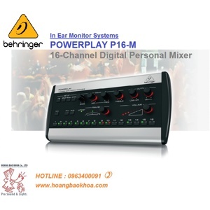 Mixer Monitor Behringer P16-M