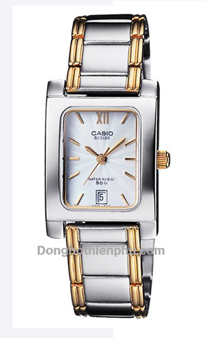 Đồng hồ nữ dây inox Casio BEL-100SG-7AVDF
