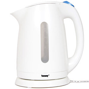 Bình - Ấm đun nước siêu tốc Benny BJ18 (BJ-18) - 1.7 lít, 2000W