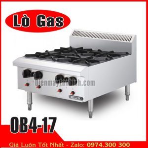 Bếp âu Berjaya 4 họng gas OB4-17