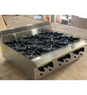 Bếp âu Berjaya 6 họng gas OB6-17