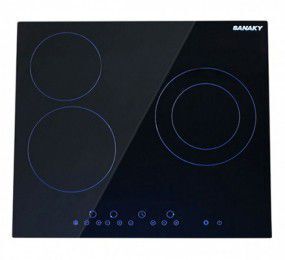 Bếp hồng ngoại âm 3 vùng nấu Sanaky AT301HGW