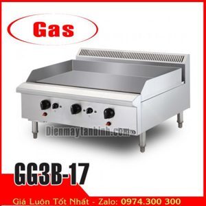 Bếp chiên bề mặt phẳng dùng gas Berjaya GG3B-17