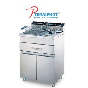 Bếp chiên nhúng điện đôi Berjaya FSSDF 12D