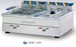 Bếp chiên nhúng điện đôi Berjaya SDF12D