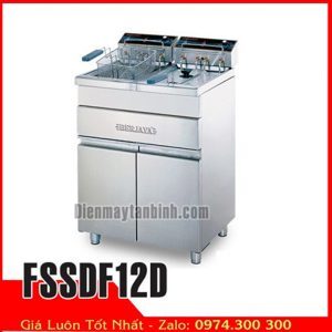 Bếp chiên nhúng điện đôi Berjaya FSSDF 12D