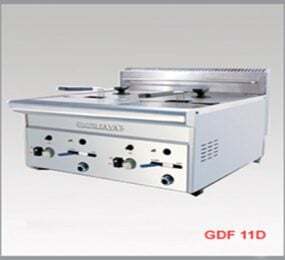 Bếp chiên nhúng gas đôi Berjaya GDF-11D