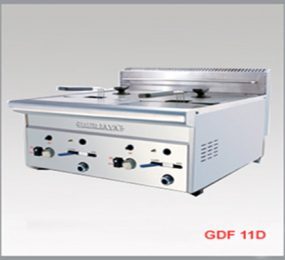 Bếp chiên nhúng gas đôi Berjaya GDF-11D