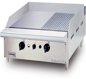 Bếp chiên nửa phẳng nửa nhám Berjaya GG2B12R (GG 2B12R)