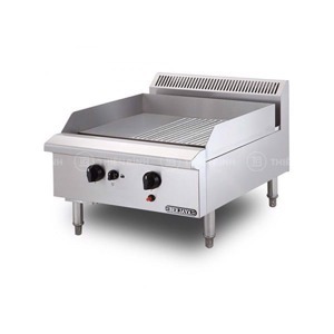 Bếp chiên nửa phẳng nửa nhám dùng gas Berjaya GG2BHR-17