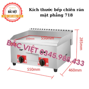 Bếp chiên rán mặt phẳng gas Wailaan GH-718 - 10700W