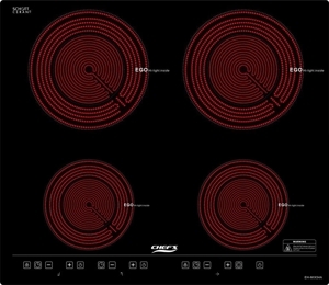 Bếp hồng ngoại âm 4 vùng nấu Chef's EH-HL64A