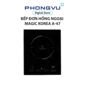 Bếp hồng ngoại dương 1 vùng nấu Magic A47