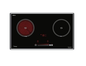 Bếp từ hồng ngoại âm 2 vùng nấu Canzy CZ BMIX740T