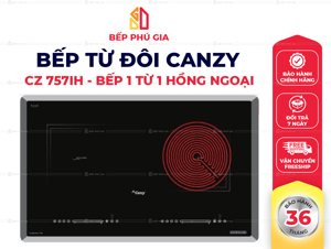 Bếp từ đôi Canzy CZ-757IH
