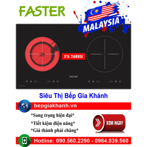 Bếp điện từ đôi Faster FS-268HI