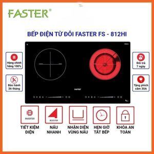 Bếp điện từ đôi Faster Fs-812HI