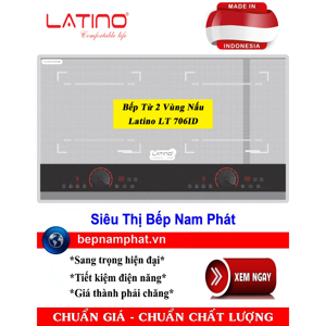 Bếp điện từ đôi Latino LT-706ID