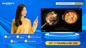 Bếp điện từ đôi Maadela MD-Y02I