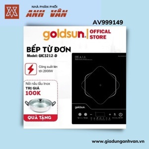 Bếp điện từ đơn Goldsun GIC3212-D