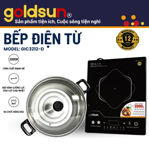 Bếp điện từ đơn Goldsun GIC3212-D