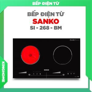 Bếp từ hồng ngoại âm 2 vùng nấu Sanko SI268BM