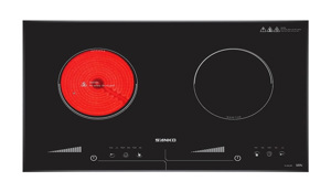 Bếp từ hồng ngoại âm 2 vùng nấu Sanko SI268BM