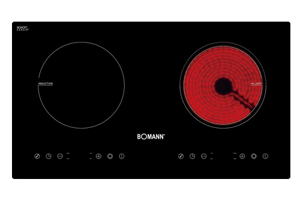Bếp từ hồng ngoại âm 2 vùng nấu Bomann EBK-DT05