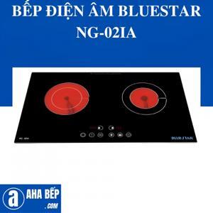 Bếp hồng ngoại âm 2 vùng nấu Bluestar NG-02IA