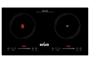 Bếp từ hồng ngoại âm 2 vùng nấu Kiwa KW-860IE