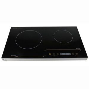 Bếp hồng ngoại dương 2 vùng nấu Sanko F-COOKER