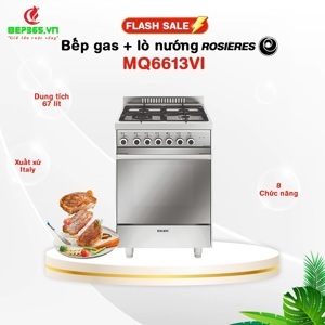 Bếp ga 4 kết hợp lò nướng MQ6613VI