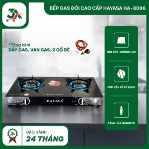 Bếp ga đôi Hayasa HA8096