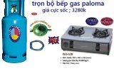 Bếp gas dương Paloma  PAJS2B (PAJ-S2B)