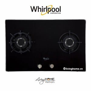 Bếp gas âm 2 vùng nấu mặt kính Whirlpool AKC820C