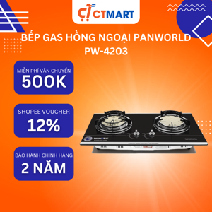 Bếp gas âm hồng ngoại PW-4203