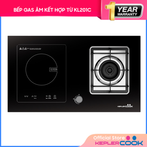 Bếp gas âm kết hợp từ KeplerCook KL 201C